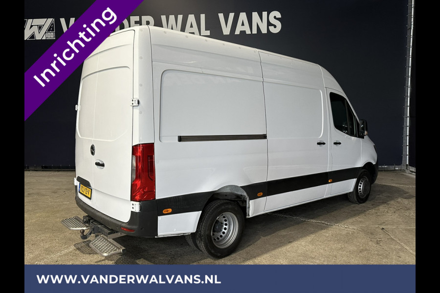 Mercedes-Benz Sprinter 516 CDI 164pk 3500kg Trekhaak L2H2 Dubbel Lucht Inrichting Euro6 Airco | Camera | Apple Carplay Cruisecontrol, Android Auto, Parkeersensoren