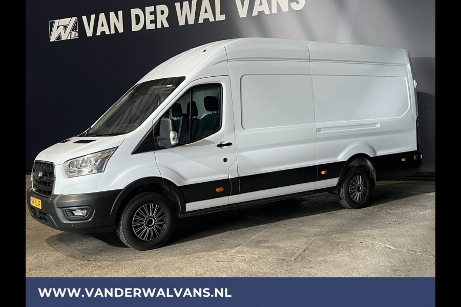 Ford Transit 2.0 TDCI 131pk L4H3 Jumbo Euro6 Airco | Camera | Navigatie | Apple Carplay | Cruisecontrol Android Auto, Stoelverwarming, Verwarmde voorruit, Parkeersensoren, Bijrijdersbank