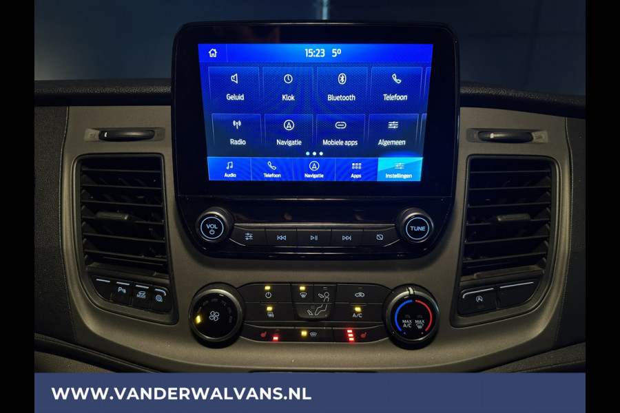 Ford Transit 2.0 TDCI 131pk L4H3 Jumbo Euro6 Airco | Camera | Navigatie | Apple Carplay | Cruisecontrol Android Auto, Stoelverwarming, Verwarmde voorruit, Parkeersensoren, Bijrijdersbank