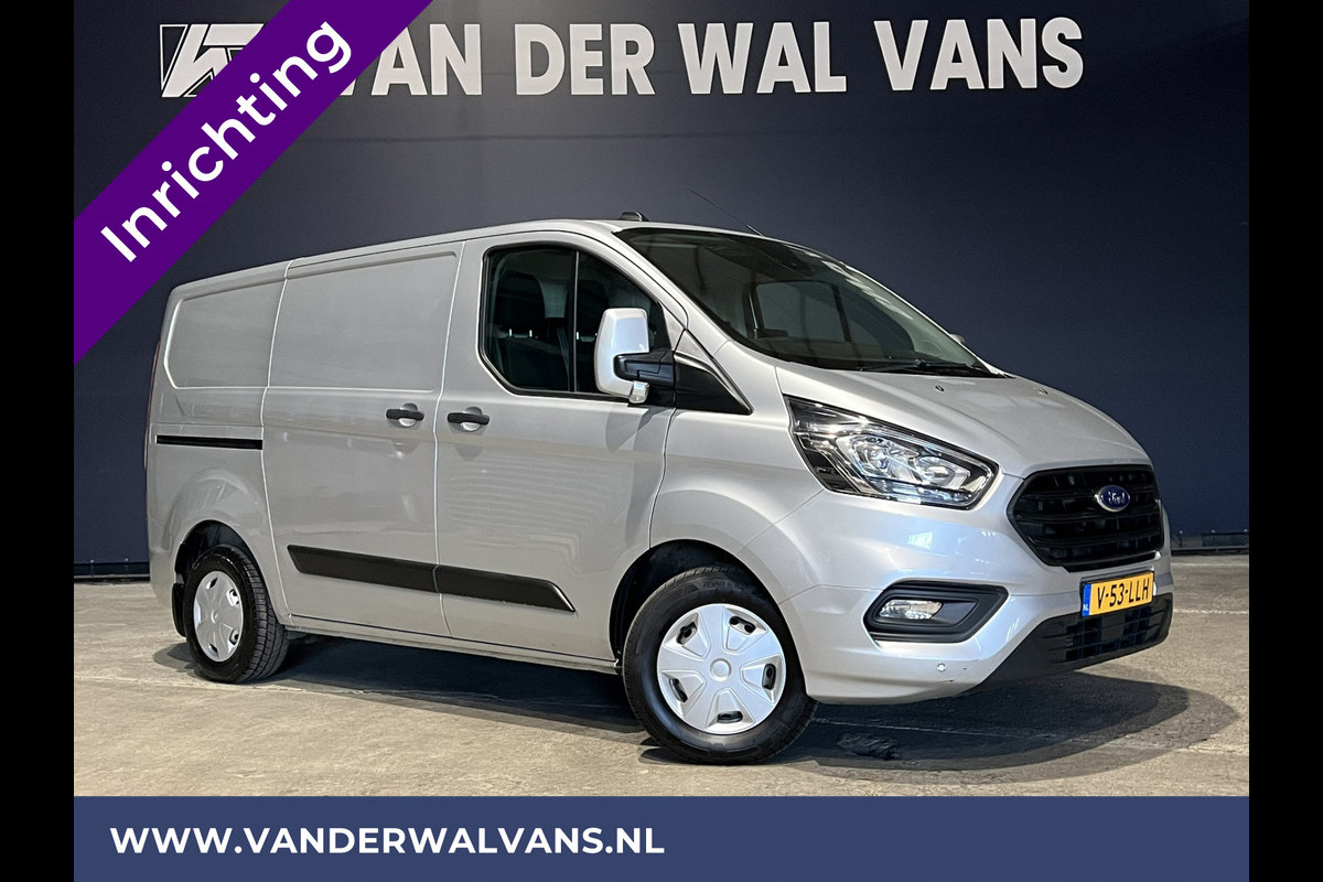 Ford Transit Custom 2.0 TDCI 131pk L1H1 inrichting Euro6 Airco | Camera | LED | Apple Carplay | Cruisecontrol Parkeersensoren, Bijrijdersbank, 2500kg trekvermogen, stoelverwarming, verwarmde voorruit Ford Transit Custom 2.0 TDCI 131pk L1H1 inrichting Euro6 Airco | Camera | LED | Apple Carplay | Cruisecontrol Parkeersensoren, Bijrijdersbank, 2500kg trekvermogen, stoelverwarming, verwarmde voorruit