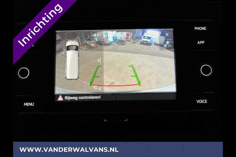 Volkswagen Crafter 2.0 TDI 141pk L3H2 L2H1 inrichting Euro6 Airco | Camera | Apple Carplay | Android Auto Parkeersensoren, Bijrijdersbank, 3000kg trekvermogen
