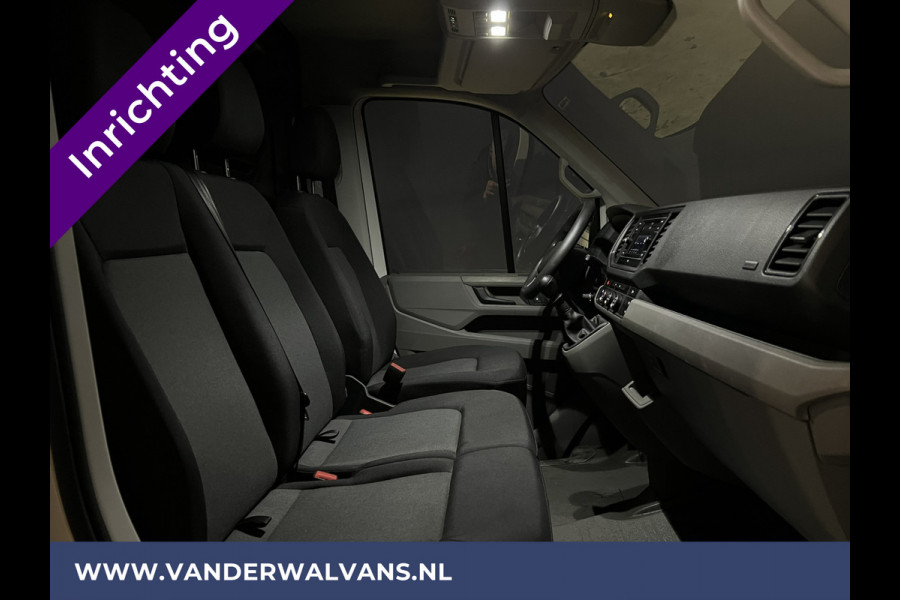 Volkswagen Crafter 2.0 TDI 141pk L3H2 L2H1 inrichting Euro6 Airco | Camera | Apple Carplay | Android Auto Parkeersensoren, Bijrijdersbank, 3000kg trekvermogen