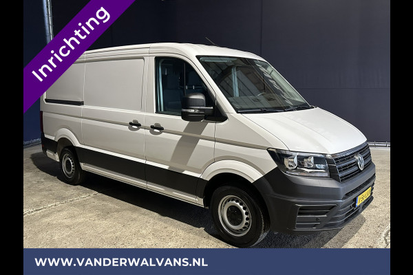 Volkswagen Crafter 2.0 TDI 141pk L3H2 L2H1 inrichting Euro6 Airco | Camera | Apple Carplay | Android Auto Parkeersensoren, Bijrijdersbank, 3000kg trekvermogen