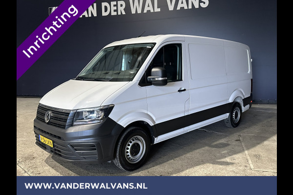 Volkswagen Crafter 2.0 TDI 141pk L3H2 L2H1 inrichting Euro6 Airco | Camera | Apple Carplay | Android Auto Parkeersensoren, Bijrijdersbank, 3000kg trekvermogen