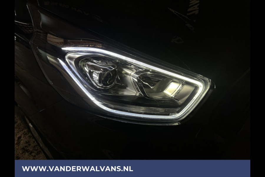 Ford Transit Custom 2.0 TDCI 131pk L2H1 Euro6 Airco | LED | Cruisecontrol | Apple Carplay | Android Auto Verwarmde voorruit, Parkeersensoren, Bijrijdersbank, 2800kg trekvermogen