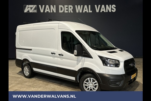 Ford Transit 2.0 TDCI L2H2 Euro6 Airco | Trekhaak | LM velgen | Verwarmde voorruit Dakdragers, Bijrijdersbank