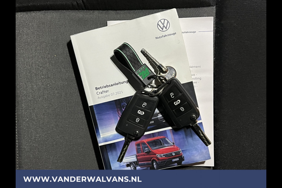 Volkswagen Crafter 2.0 TDI 141pk L4H3 L3H2 Euro6 Airco | Camera | Apple Carplay | Android Auto | Parkeersensoren Bijrijdersbank, 3000kg trekvermogen