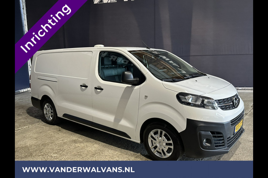 Opel Vivaro 2.0 CDTI 123pk L3H1 inrichting Euro6 Airco | Omvormer | 2500kg Trekhaak | Navigatie | Apple Carplay Android Auto, Cruisecontrol, Parkeersensoren, Bijrijdersbank