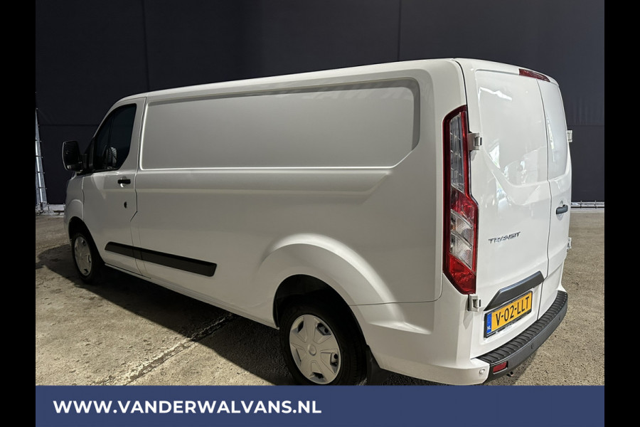 Ford Transit Custom 2.0 TDCI 130 pk L2H1 Euro6 Airco | Cruisecontrol | LED | Verwarmde voorruit | Parkeersensoren, Bijrijdersbank, 2800kg Trekvermogen