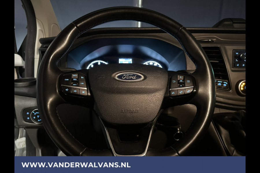 Ford Transit Custom 2.0 TDCI 130 pk L2H1 Euro6 Airco | Cruisecontrol | LED | Verwarmde voorruit | Parkeersensoren, Bijrijdersbank, 2800kg Trekvermogen