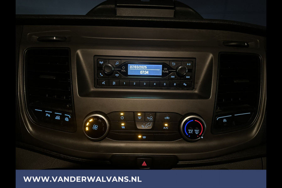 Ford Transit Custom 2.0 TDCI 130 pk L2H1 Euro6 Airco | Cruisecontrol | LED | Verwarmde voorruit | Parkeersensoren, Bijrijdersbank, 2800kg Trekvermogen