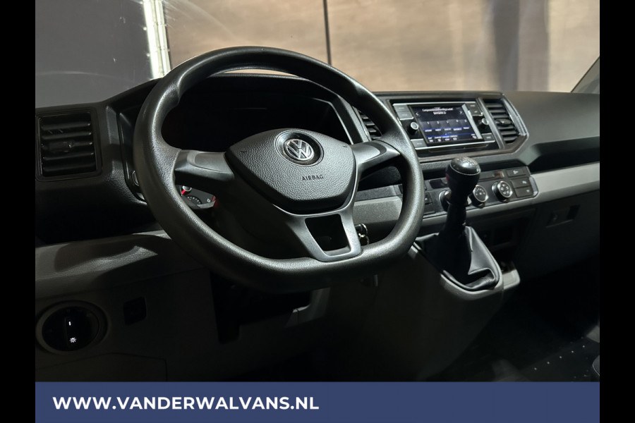 Volkswagen Crafter 2.0 TDI 141pk L4H3 L3H2 Euro6 Airco | 2x zijdeur | Camera | Apple Carplay | Android Auto, Parkeersensoren, Bijrijdersbank