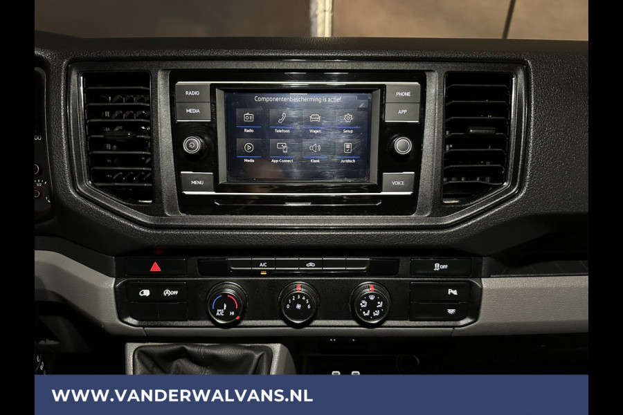 Volkswagen Crafter 2.0 TDI 141pk L4H3 L3H2 Euro6 Airco | 2x zijdeur | Camera | Apple Carplay | Android Auto, Parkeersensoren, Bijrijdersbank