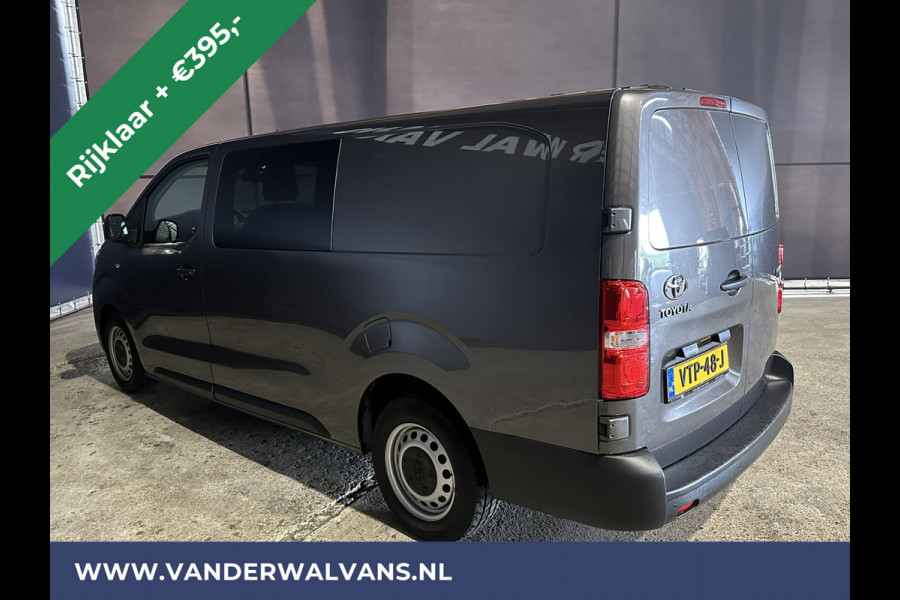 Toyota ProAce 2.0 D-4D 145pk L3H1 Dubbele Cabine Euro6 *Rijklaar* Airco | 6-Zits | Navigatie | Apple Carplay | Android Auto Cruisecontrol, Parkeersensoren