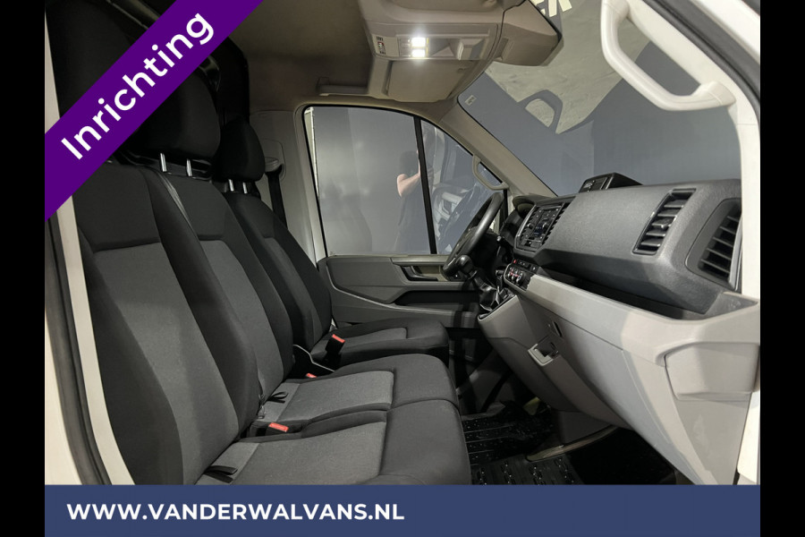 Volkswagen Crafter 2.0 TDI 140 pk L3H2 L2H1 Inrichting Euro6 Airco | Camera | Apple Carplay | Andoid Auto 3000kg Trekhaak, Parkeersensoren, Bijrijdersbank