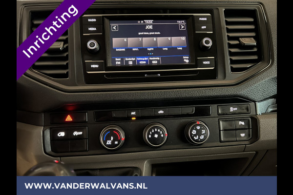 Volkswagen Crafter 2.0 TDI 140 pk L3H2 L2H1 Inrichting Euro6 Airco | Camera | Apple Carplay | Andoid Auto 3000kg Trekhaak, Parkeersensoren, Bijrijdersbank