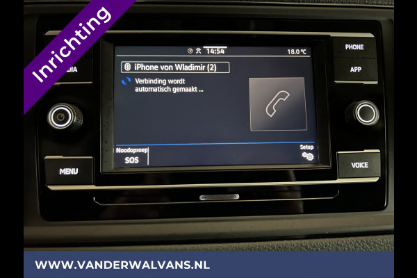 Volkswagen Crafter 2.0 TDI 140 pk L3H2 L2H1 Inrichting Euro6 Airco | Camera | Apple Carplay | Andoid Auto 3000kg Trekhaak, Parkeersensoren, Bijrijdersbank