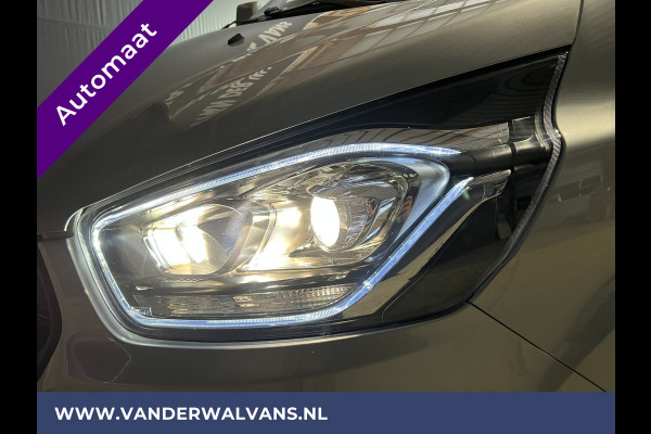 Ford Transit Custom 2.0 TDCI 130pk Automaat L1H1 Euro6 Airco | LED | Apple Carplay | Cruisecontrol | Trekhaak Parkeersensoren, Stoelverwarming, Verwarmde voorruit, Dakdragers