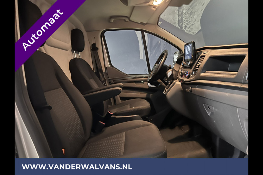 Ford Transit Custom 2.0 TDCI 130pk Automaat L1H1 Euro6 Airco | LED | Apple Carplay | Cruisecontrol | Trekhaak Parkeersensoren, Stoelverwarming, Verwarmde voorruit, Dakdragers