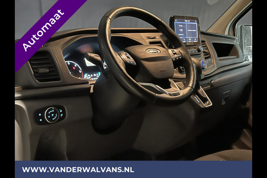 Ford Transit Custom 2.0 TDCI 130pk Automaat L1H1 Euro6 Airco | LED | Apple Carplay | Cruisecontrol | Trekhaak Parkeersensoren, Stoelverwarming, Verwarmde voorruit, Dakdragers
