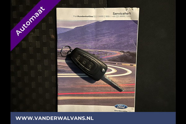 Ford Transit Custom 2.0 TDCI 130pk Automaat L1H1 Euro6 Airco | LED | Apple Carplay | Cruisecontrol | Trekhaak Parkeersensoren, Stoelverwarming, Verwarmde voorruit, Dakdragers