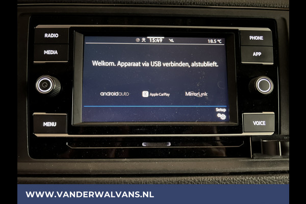 Volkswagen Crafter 2.0 TDI 141pk L3H3 L2H2 Euro6 Airco | Camera | Apple Carplay | Android Auto | Cruisecontrol Parkeersensoren, Bijrijdersbank