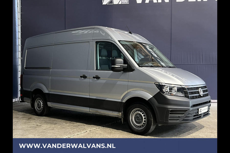 Volkswagen Crafter 2.0 TDI 141pk L3H3 L2H2 Euro6 Airco | Camera | Apple Carplay | Android Auto | Cruisecontrol Parkeersensoren, Bijrijdersbank