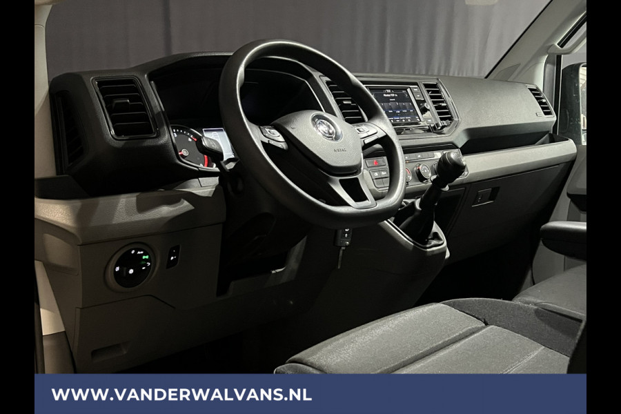 Volkswagen Crafter 2.0 TDI 141pk L3H3 L2H2 Euro6 Airco | Camera | Apple Carplay | Android Auto | Cruisecontrol Parkeersensoren, Bijrijdersbank