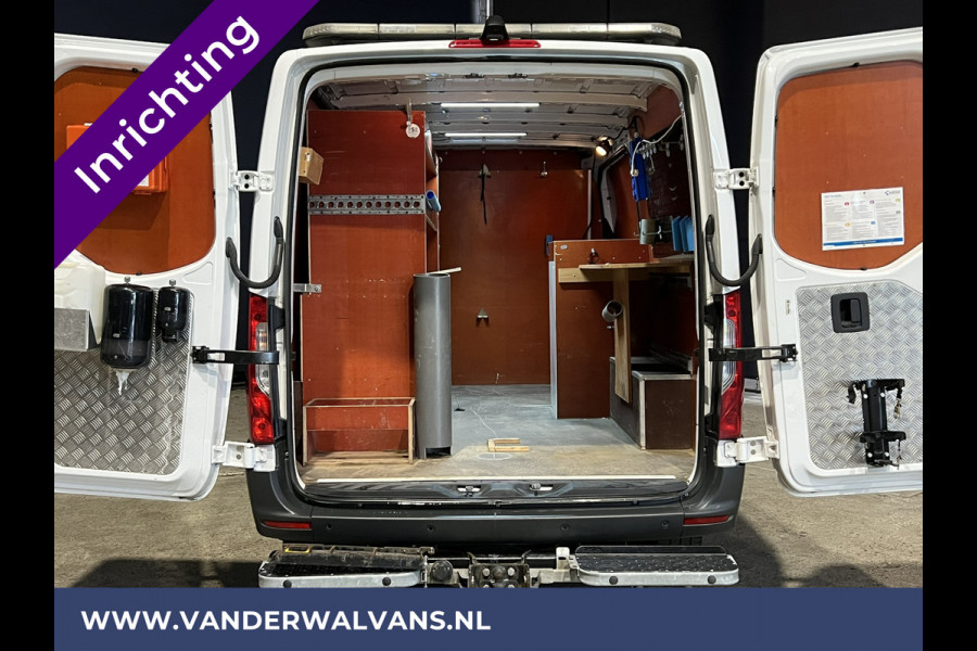 Mercedes-Benz Sprinter 316 CDI 164pk 3500kg Trekhaak L2H1 inrichting Euro6 Airco | Omvormer | Camera Apple Carplay, Android Auto, Cruisecontrol, Parkeersensoren