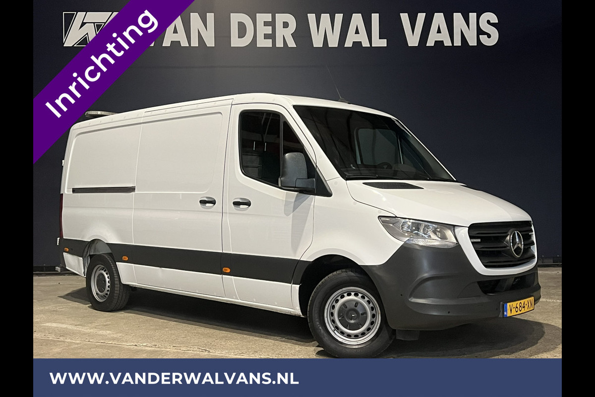 Mercedes-Benz Sprinter 316 CDI 164pk 3500kg Trekhaak L2H1 inrichting Euro6 Airco | Omvormer | Camera Apple Carplay, Android Auto, Cruisecontrol, Parkeersensoren Mercedes-Benz Sprinter 316 CDI 164pk 3500kg Trekhaak L2H1 inrichting Euro6 Airco | Omvormer | Camera Apple Carplay, Android Auto, Cruisecontrol, Parkeersensoren