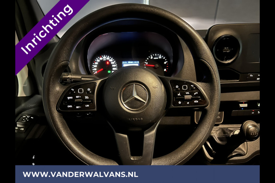 Mercedes-Benz Sprinter 316 CDI 164pk 3500kg Trekhaak L2H1 inrichting Euro6 Airco | Omvormer | Camera Apple Carplay, Android Auto, Cruisecontrol, Parkeersensoren