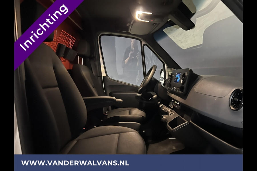 Mercedes-Benz Sprinter 316 CDI 164pk 3500kg Trekhaak L2H1 inrichting Euro6 Airco | Omvormer | Camera Apple Carplay, Android Auto, Cruisecontrol, Parkeersensoren