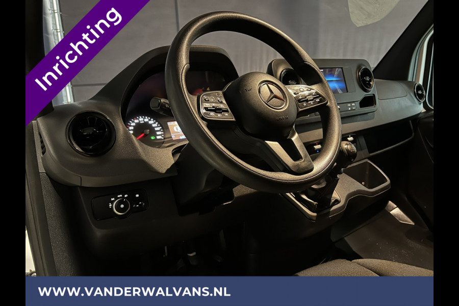 Mercedes-Benz Sprinter 316 CDI 164pk 3500kg Trekhaak L2H1 inrichting Euro6 Airco | Omvormer | Camera Apple Carplay, Android Auto, Cruisecontrol, Parkeersensoren