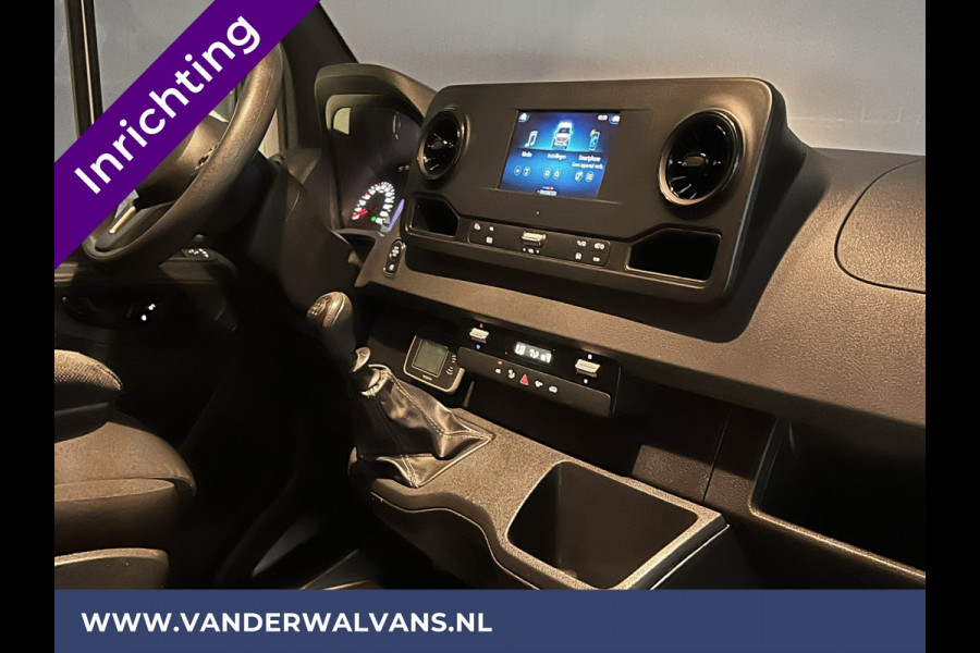 Mercedes-Benz Sprinter 316 CDI 164pk 3500kg Trekhaak L2H1 inrichting Euro6 Airco | Omvormer | Camera Apple Carplay, Android Auto, Cruisecontrol, Parkeersensoren