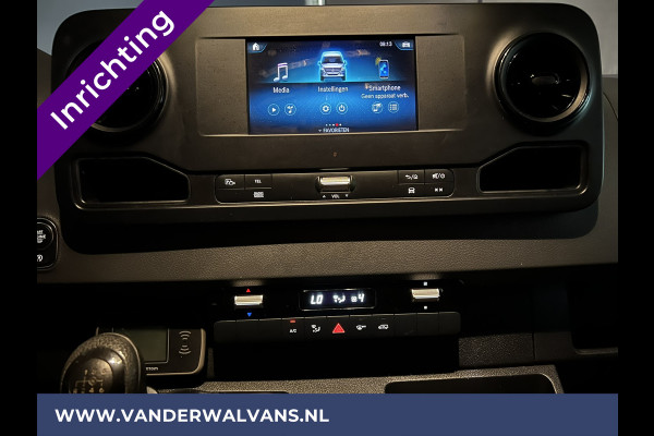 Mercedes-Benz Sprinter 316 CDI 164pk 3500kg Trekhaak L2H1 inrichting Euro6 Airco | Omvormer | Camera Apple Carplay, Android Auto, Cruisecontrol, Parkeersensoren