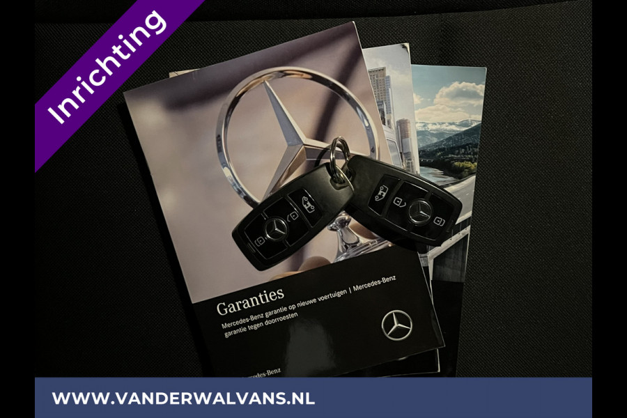 Mercedes-Benz Sprinter 316 CDI 164pk 3500kg Trekhaak L2H1 inrichting Euro6 Airco | Omvormer | Camera Apple Carplay, Android Auto, Cruisecontrol, Parkeersensoren