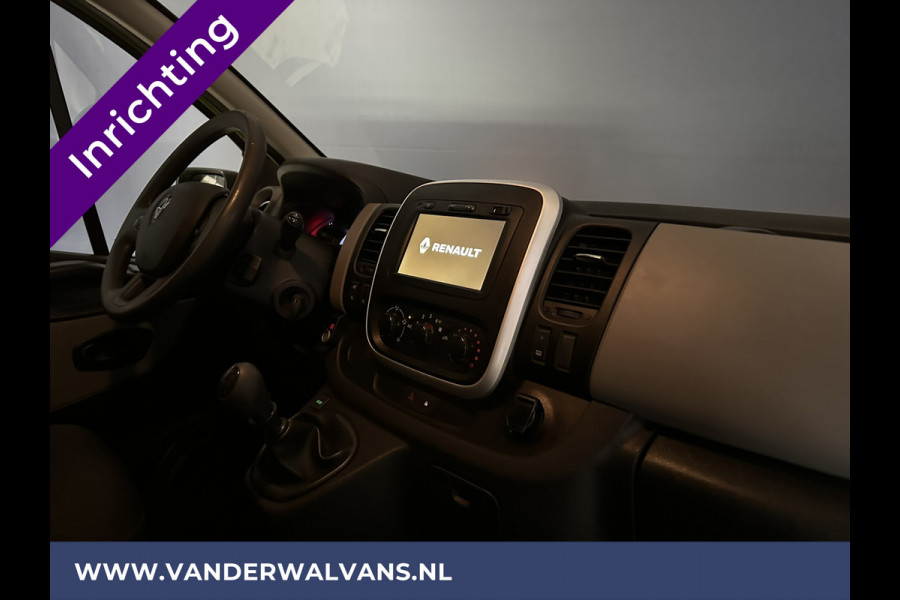 Renault Trafic 1.6 dCi L2H1 inrichting Euro6 Airco | Imperiaal | Trekhaak | Navigatie | Parkeersensoren Bijrijdersbank