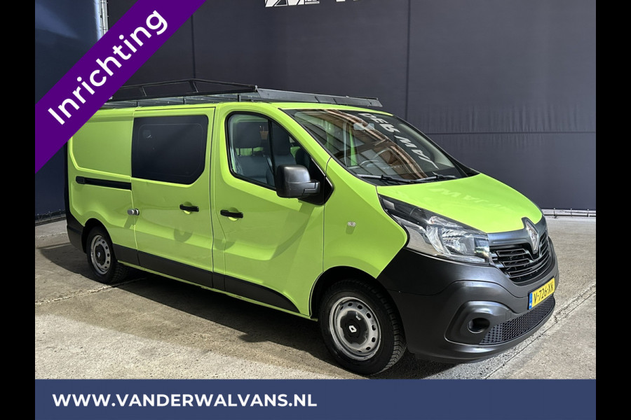 Renault Trafic 1.6 dCi L2H1 inrichting Euro6 Airco | Imperiaal | Trekhaak | Navigatie | Parkeersensoren Bijrijdersbank