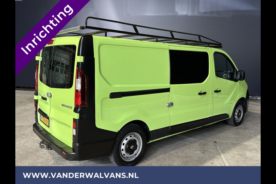 Renault Trafic 1.6 dCi L2H1 inrichting Euro6 Airco | Imperiaal | Trekhaak | Navigatie | Parkeersensoren Bijrijdersbank