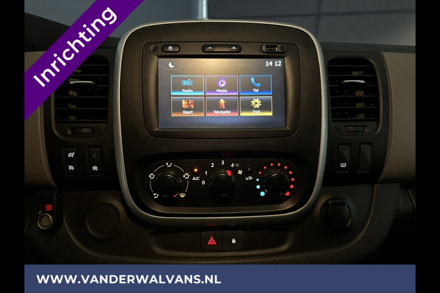 Renault Trafic 1.6 dCi L2H1 inrichting Euro6 Airco | Imperiaal | Trekhaak | Navigatie | Parkeersensoren Bijrijdersbank