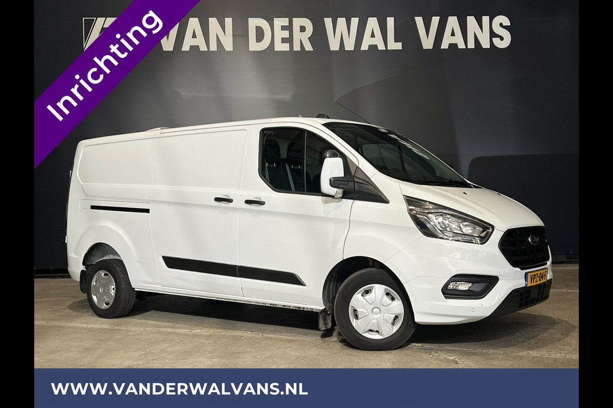 Ford Transit Custom 2.0 TDCI 130pk L2H1 Euro6 inrichting Airco | 2800kg trekhaak | LED | Omvormer | Camera Apple Carplay, Cruisecontrol, Verwarmde voorruit, Stoelverwarming, Parkeersensoren, Bijrijdersbank Ford Transit Custom 2.0 TDCI 130pk L2H1 Euro6 inrichting Airco | 2800kg trekhaak | LED | Omvormer | Camera Apple Carplay, Cruisecontrol, Verwarmde voorruit, Stoelverwarming, Parkeersensoren, Bijrijdersbank