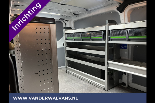 Ford Transit Custom 2.0 TDCI 130pk L2H1 Euro6 inrichting Airco | 2800kg trekhaak | LED | Omvormer | Camera Apple Carplay, Cruisecontrol, Verwarmde voorruit, Stoelverwarming, Parkeersensoren, Bijrijdersbank