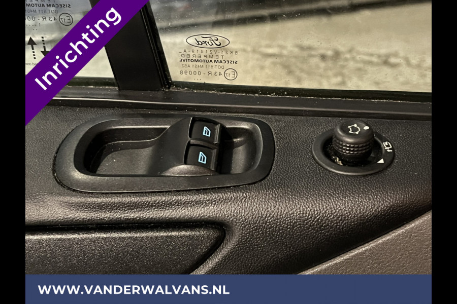 Ford Transit Custom 2.0 TDCI 130pk L2H1 Euro6 inrichting Airco | 2800kg trekhaak | LED | Omvormer | Camera Apple Carplay, Cruisecontrol, Verwarmde voorruit, Stoelverwarming, Parkeersensoren, Bijrijdersbank