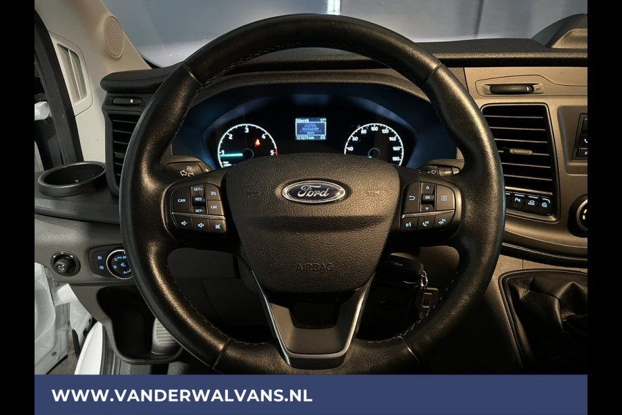 Ford Transit 2.0 TDCI 131pk L2H2 Euro6 Airco | LED | Cruisecontrol | Verwarmde voorruit | Parkeersensoren Bijrijdersbank
