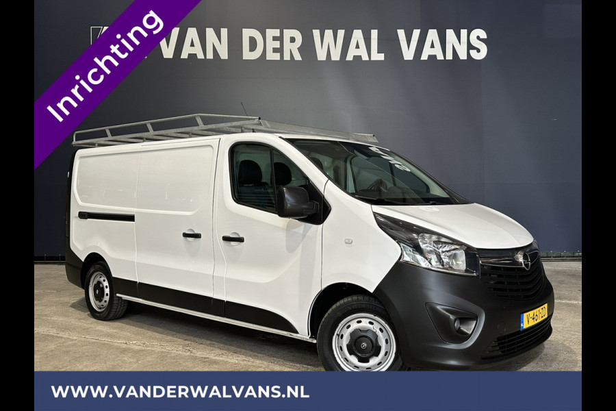 Opel Vivaro 1.6 CDTI 126pk L2H1 inrichting Euro6 Airco | Camera | Navigatie | Imperiaal | Trekhaak Cruisecontrol, Parkeersensoren, LED, Bijrijdersbank