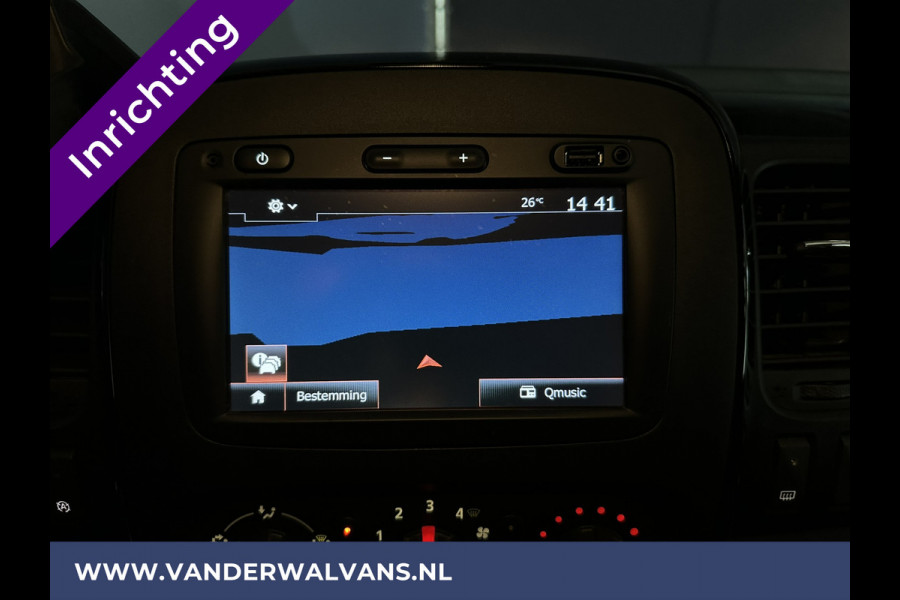Opel Vivaro 1.6 CDTI 126pk L2H1 inrichting Euro6 Airco | Camera | Navigatie | Imperiaal | Trekhaak Cruisecontrol, Parkeersensoren, LED, Bijrijdersbank