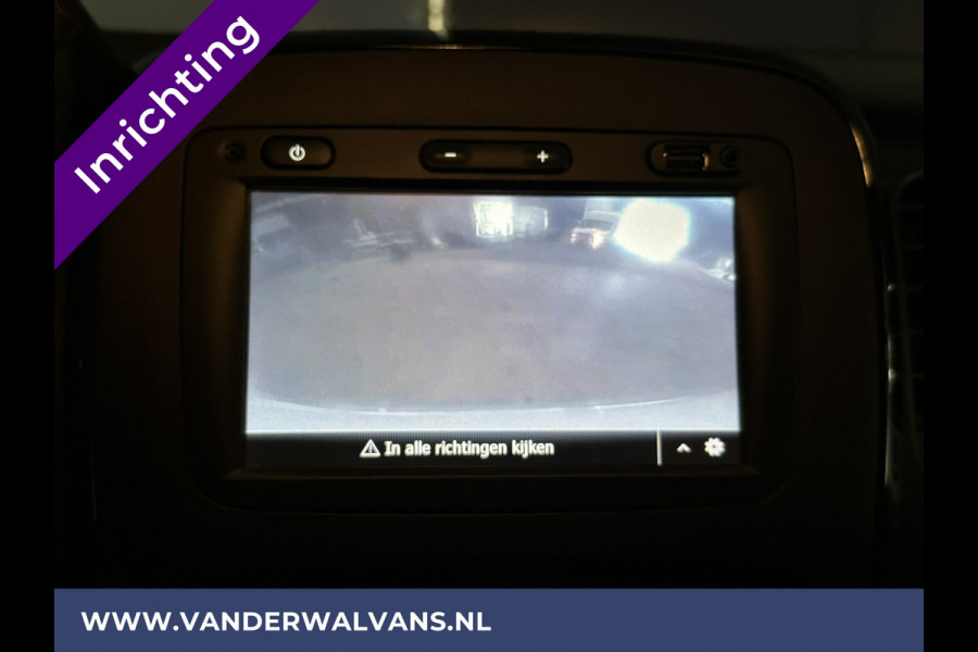 Opel Vivaro 1.6 CDTI 126pk L2H1 inrichting Euro6 Airco | Camera | Navigatie | Imperiaal | Trekhaak Cruisecontrol, Parkeersensoren, LED, Bijrijdersbank