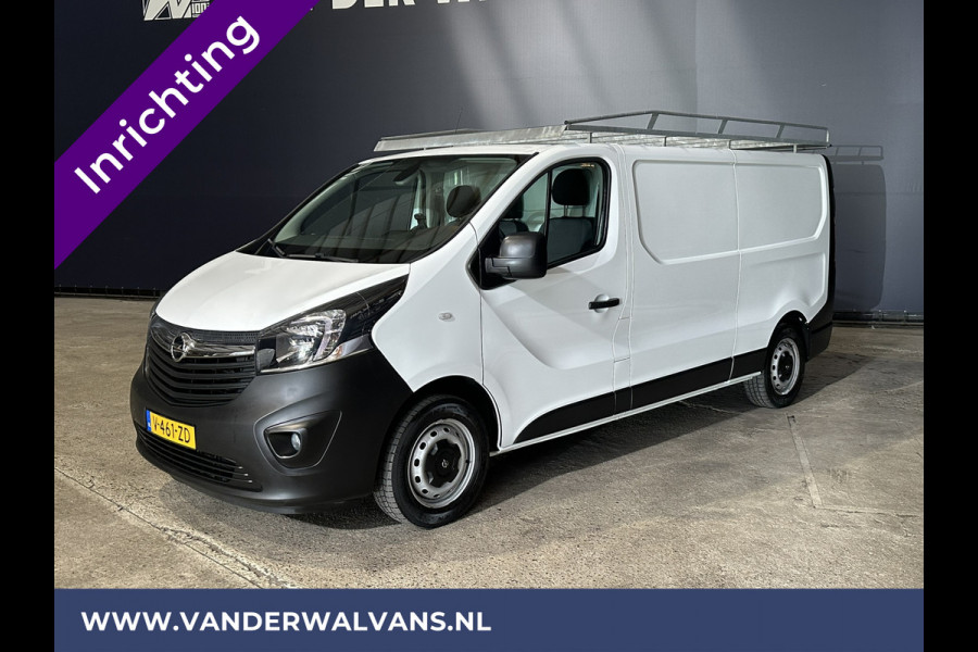 Opel Vivaro 1.6 CDTI 126pk L2H1 inrichting Euro6 Airco | Camera | Navigatie | Imperiaal | Trekhaak Cruisecontrol, Parkeersensoren, LED, Bijrijdersbank