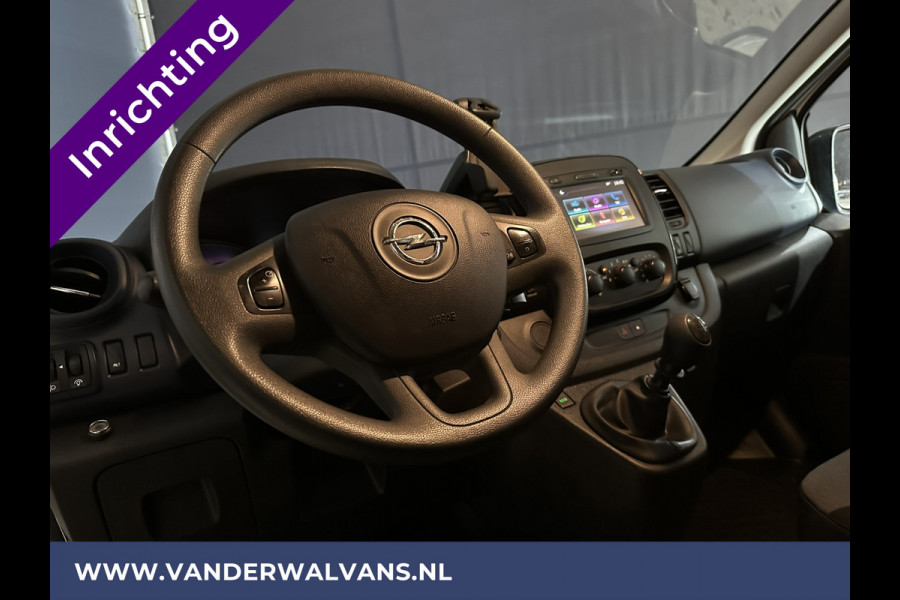 Opel Vivaro 1.6 CDTI 126pk L2H1 inrichting Euro6 Airco | Camera | Navigatie | Imperiaal | Trekhaak Cruisecontrol, Parkeersensoren, LED, Bijrijdersbank