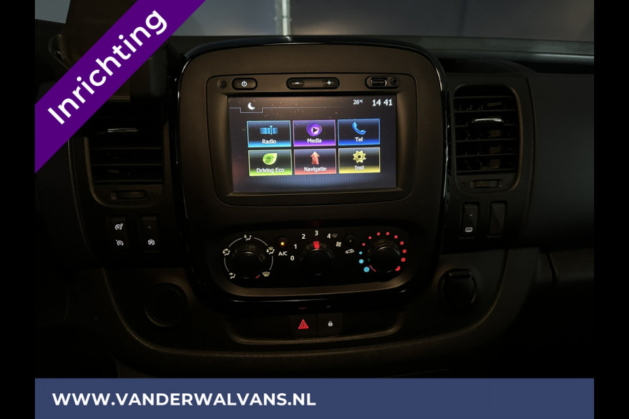 Opel Vivaro 1.6 CDTI 126pk L2H1 inrichting Euro6 Airco | Camera | Navigatie | Imperiaal | Trekhaak Cruisecontrol, Parkeersensoren, LED, Bijrijdersbank